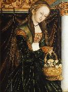 Lucas Cranach Die Heilige Dorothea painting